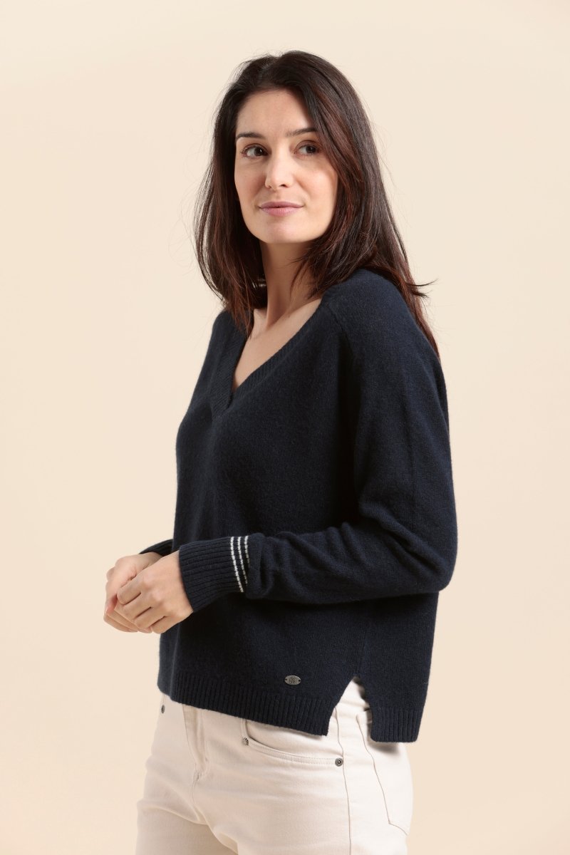 tricot manches longues femme laine - Mat de Misaine