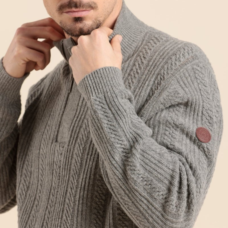 tricot manches longues homme laine - Mat de Misaine
