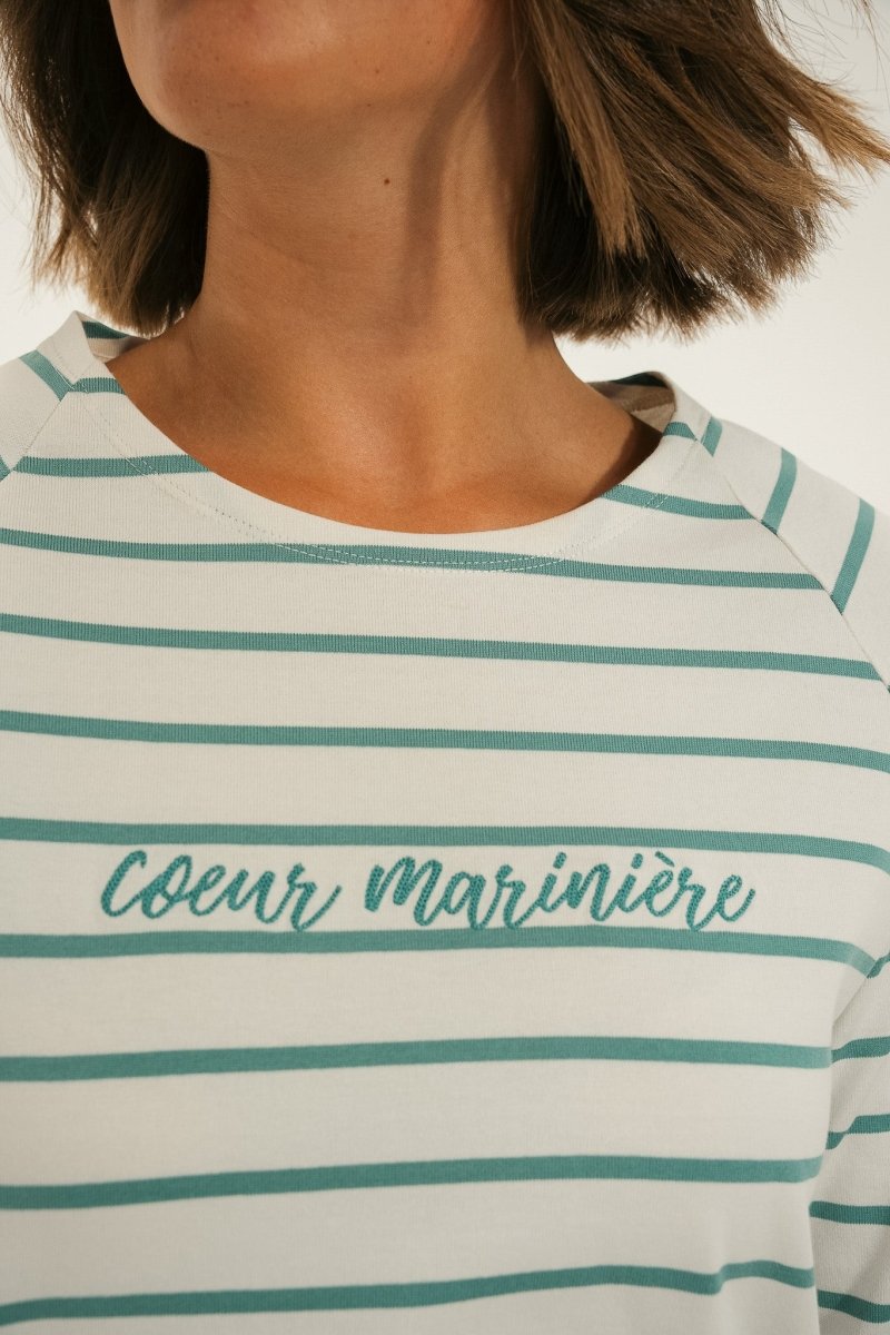 Tshirt avec jeu de rayures MERIA - Mat de Misaine