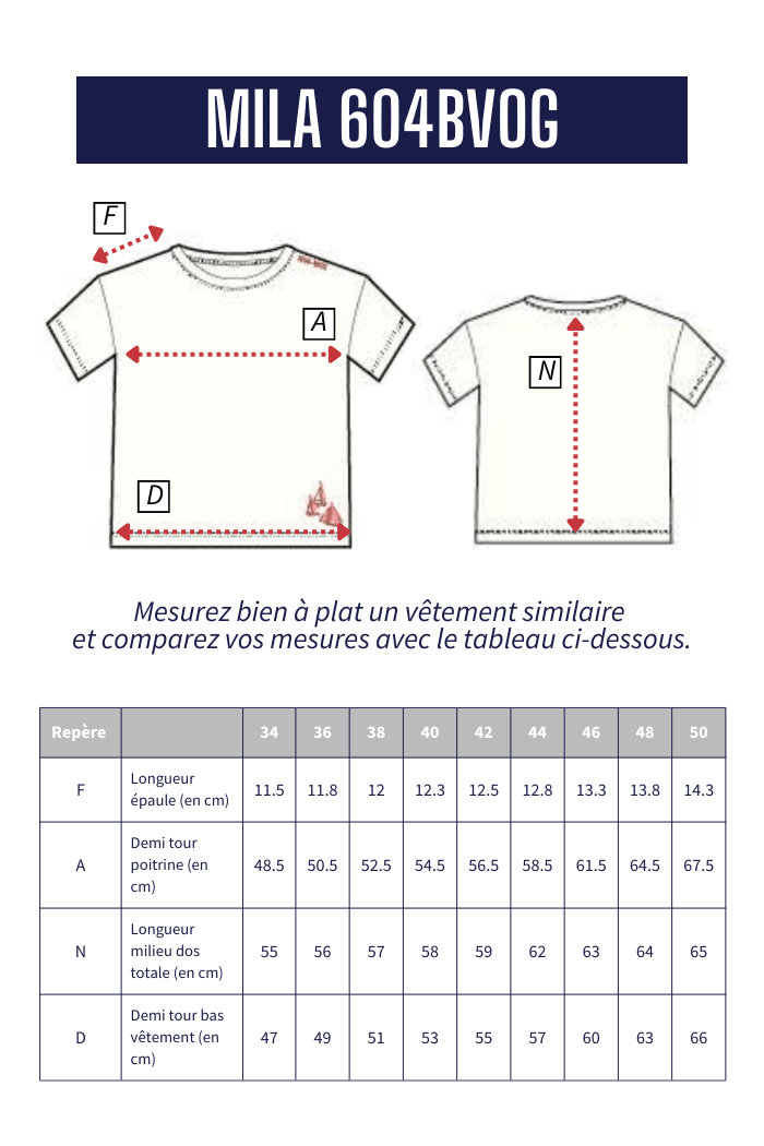 Tshirt broderie bateau MILA - Mat de Misaine