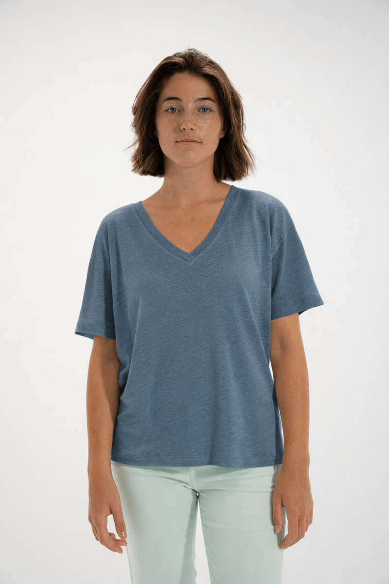 Tshirt encolure V MALTE - Mat de Misaine