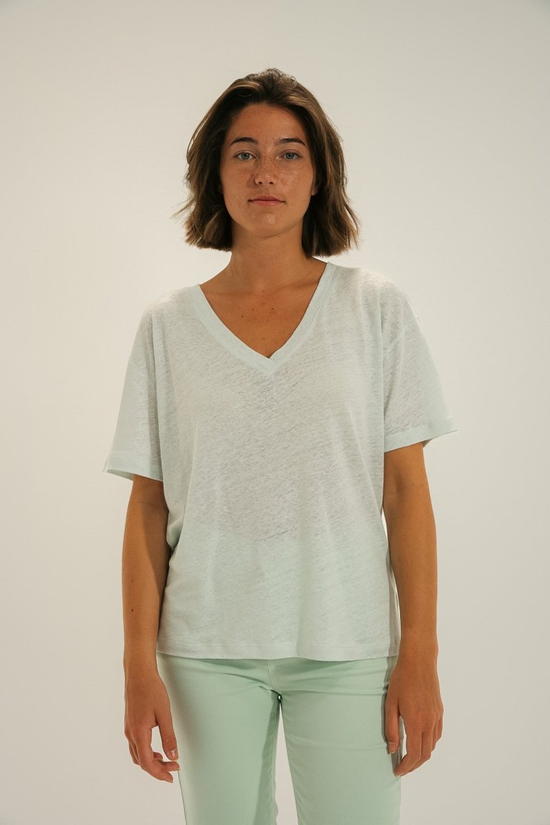 Tshirt encolure V MALTE - Mat de Misaine