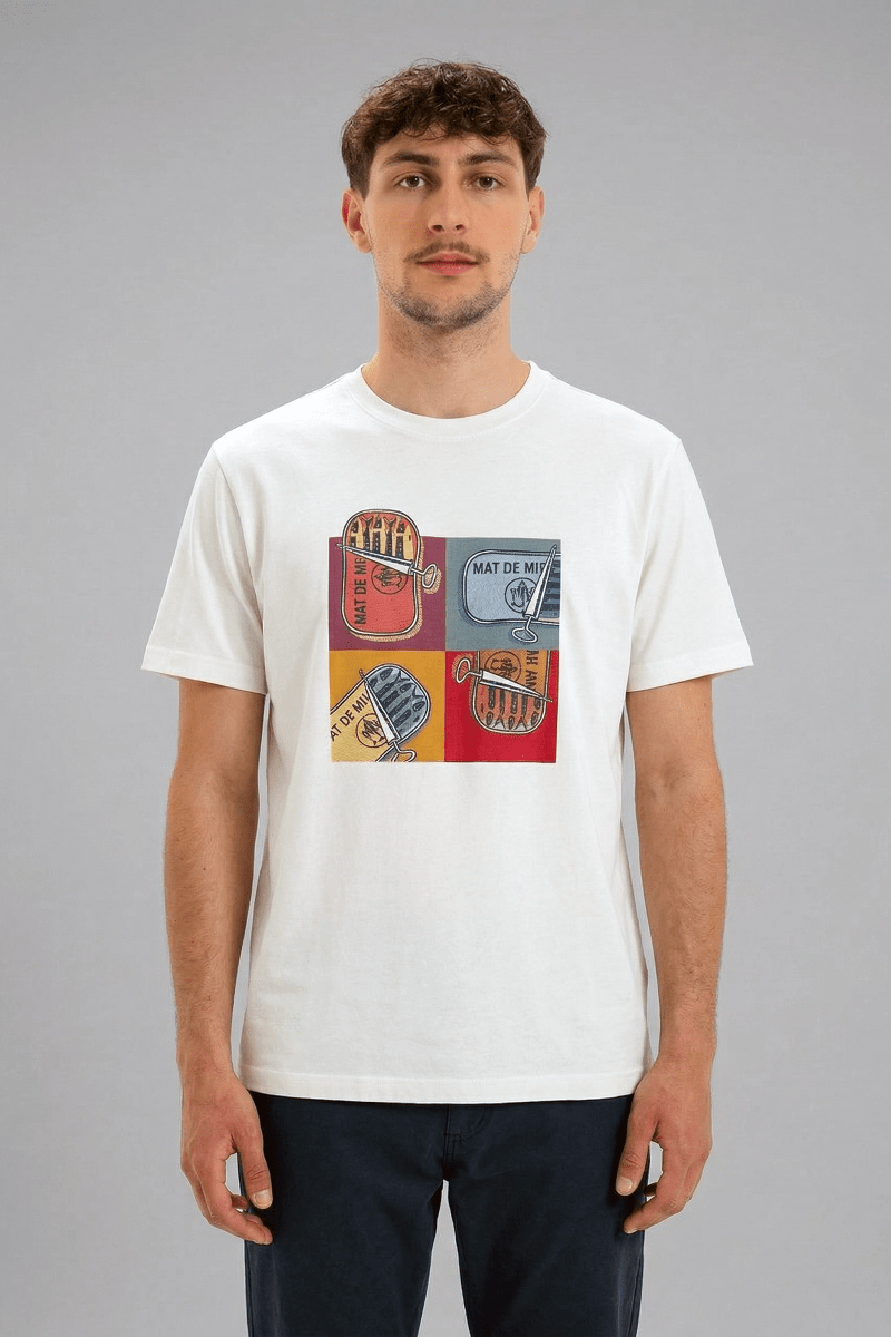 Tshirt imprimé Sardines MARINI - Mat de Misaine
