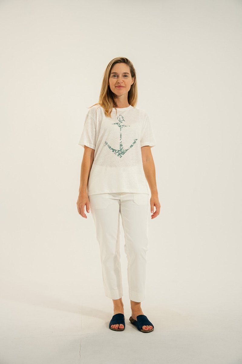 Tshirt sérigraphie ancre MALI - Mat de Misaine