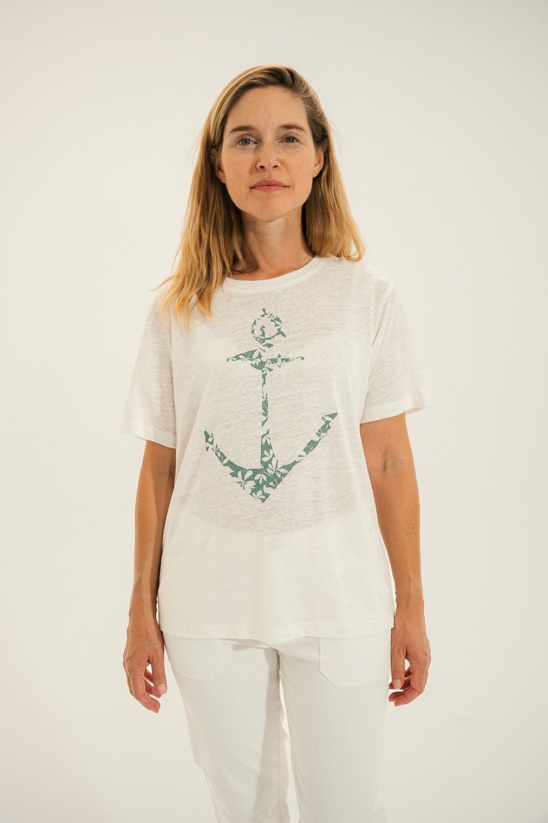 Tshirt sérigraphie ancre MALI - Mat de Misaine