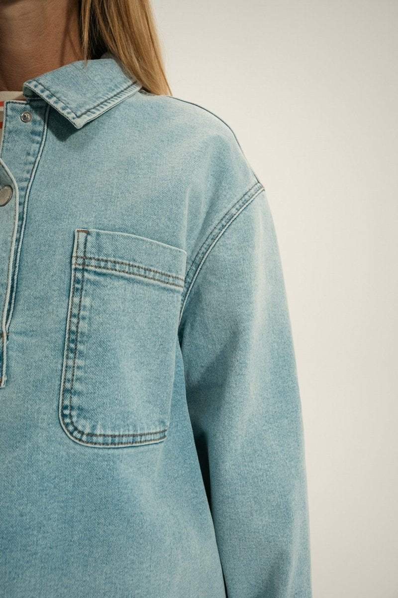 Vareuse en jeans VELIQUE - Mat de Misaine