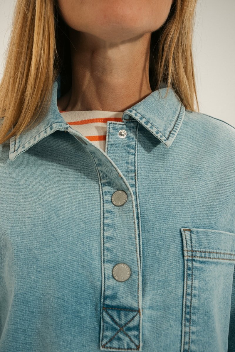 Vareuse en jeans VELIQUE - Mat de Misaine