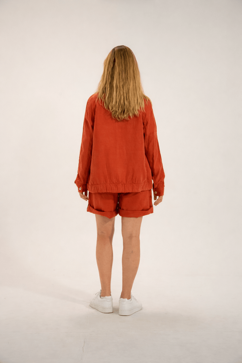 Veste courte en lyocell VENISE - Mat de Misaine