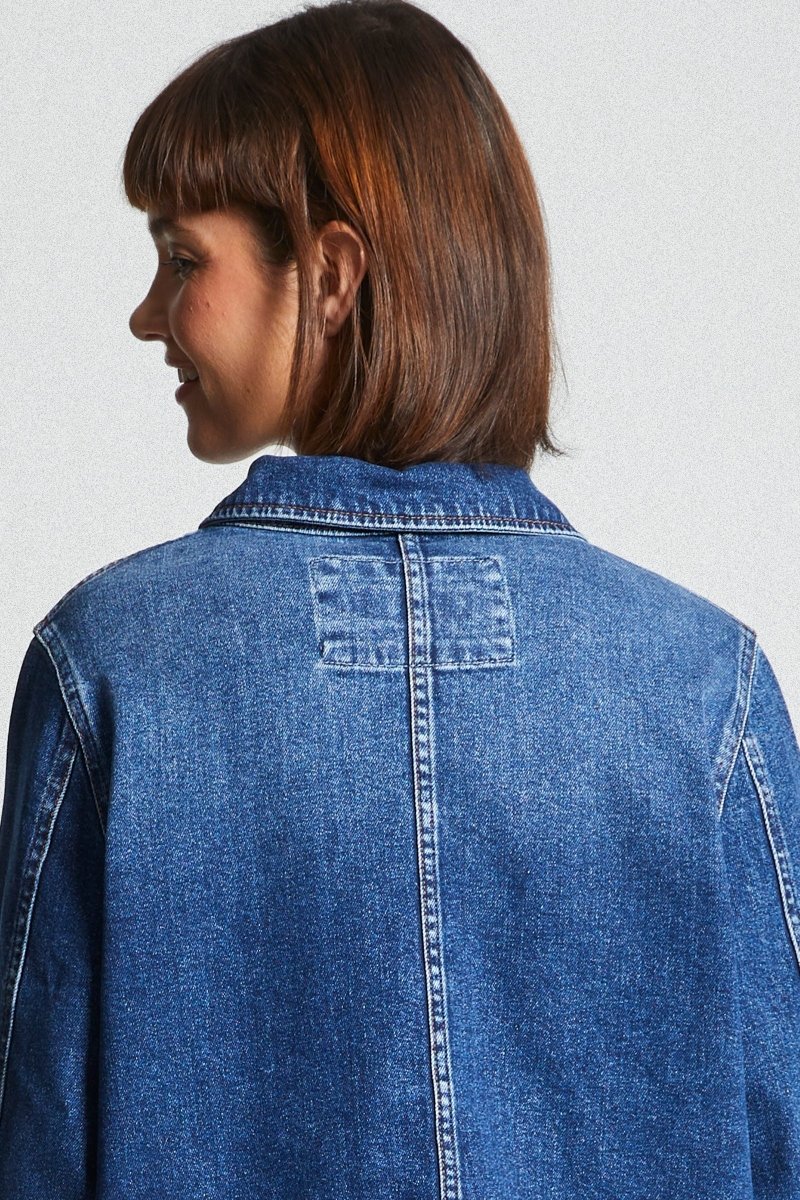 Veste de travail en denim VERONE - Mat de Misaine