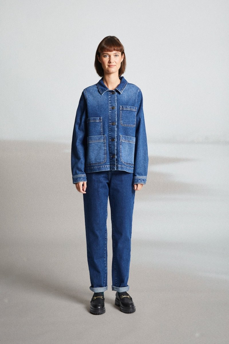 Veste de travail en denim VERONE - Mat de Misaine