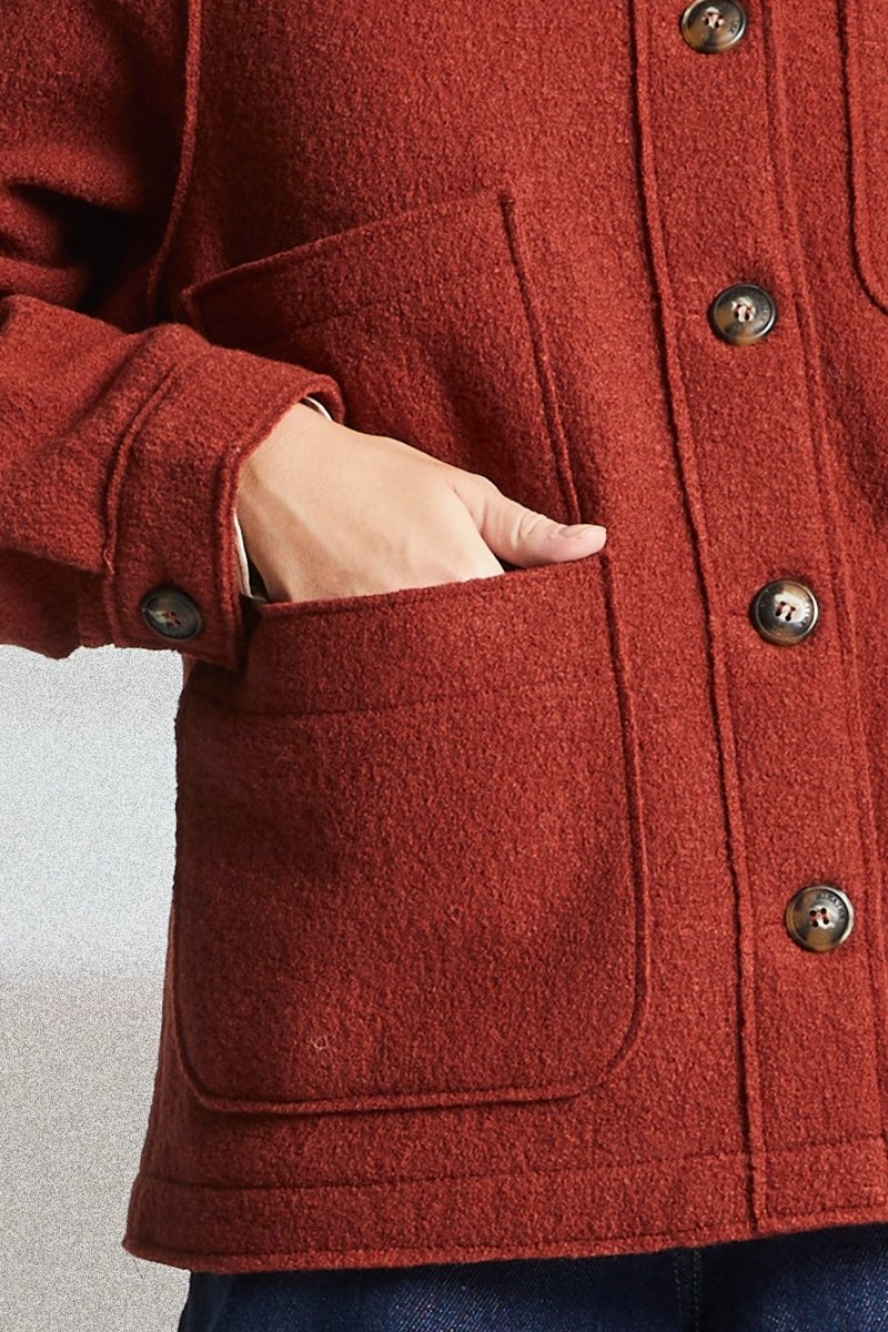 Veste de travail en laine bouillie VERONE - Mat de Misaine
