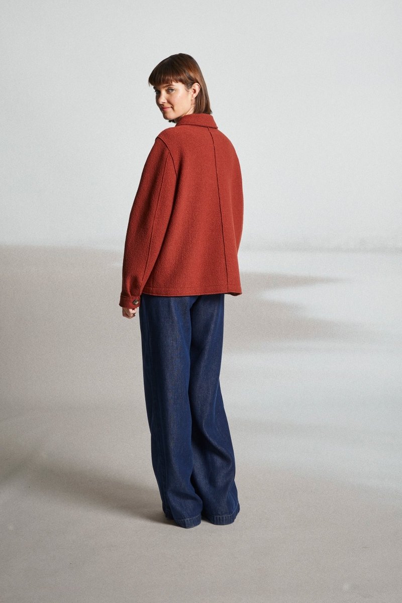 Veste de travail en laine bouillie VERONE - Mat de Misaine