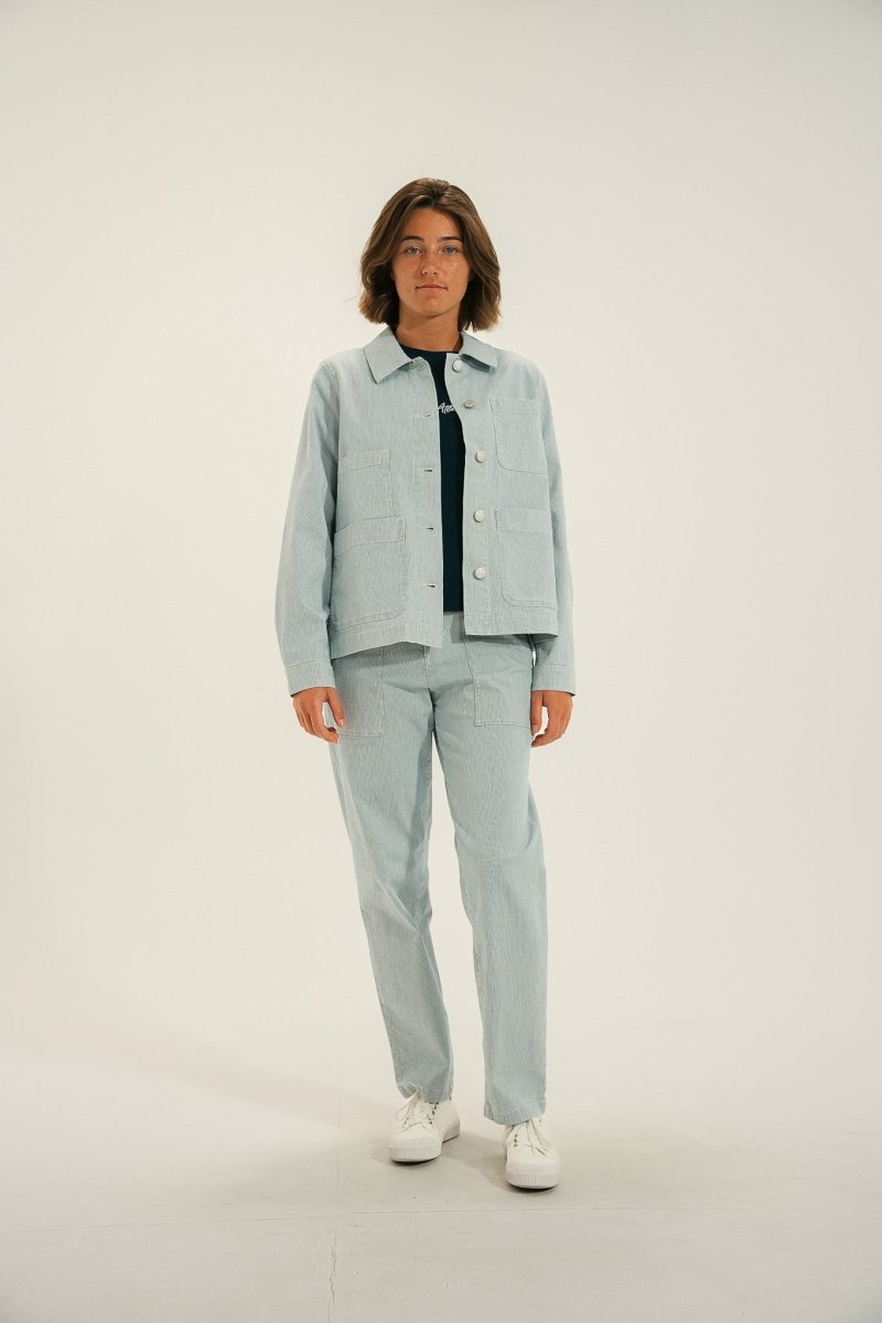 Veste de travail rayée VERONE - Mat de Misaine