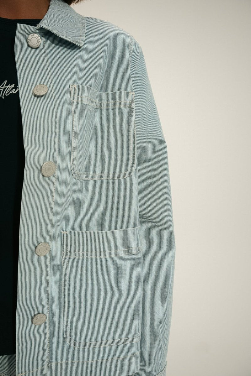 Veste de travail rayée VERONE - Mat de Misaine