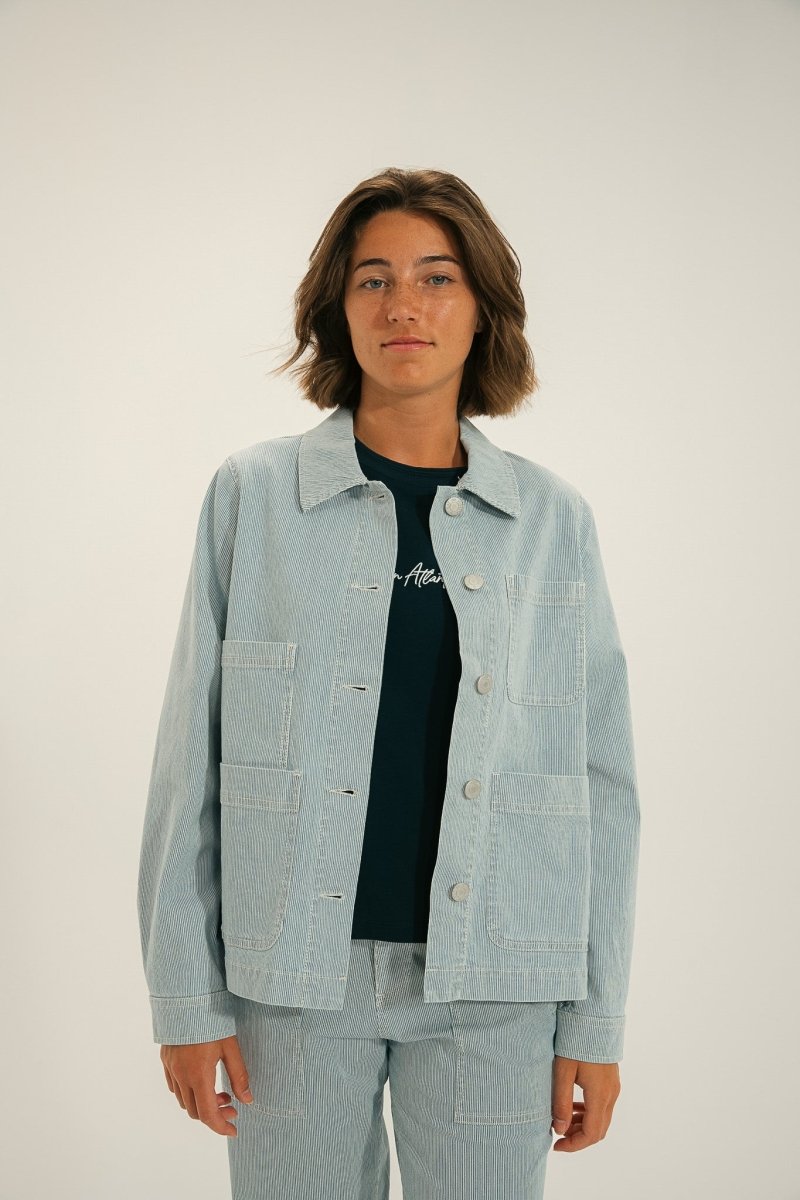 Veste de travail rayée VERONE - Mat de Misaine