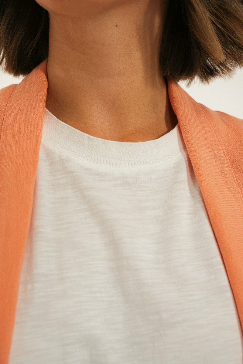 veste en lin sans manches VOLTA - Mat de Misaine