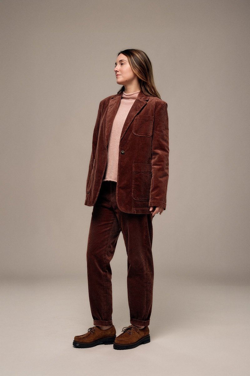 Veste en velours VALKY. - Mat de Misaine