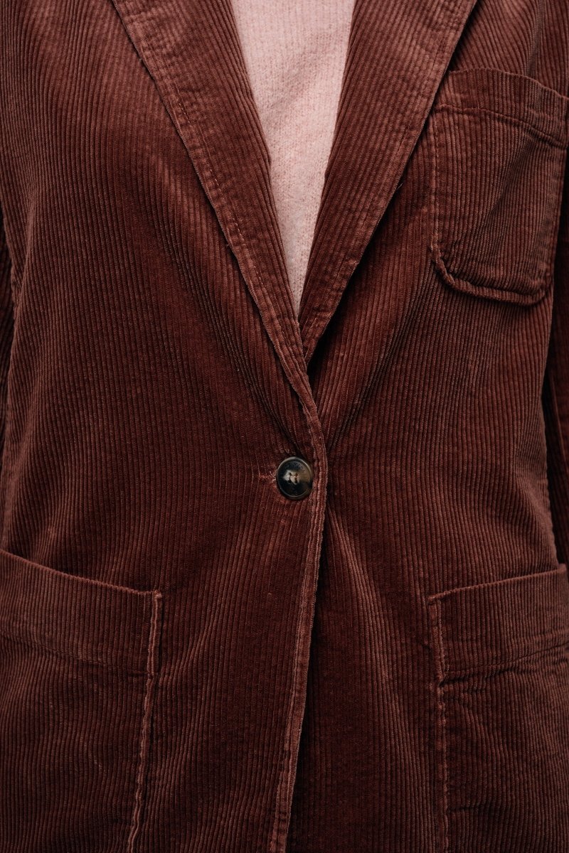 Veste en velours VALKY. - Mat de Misaine