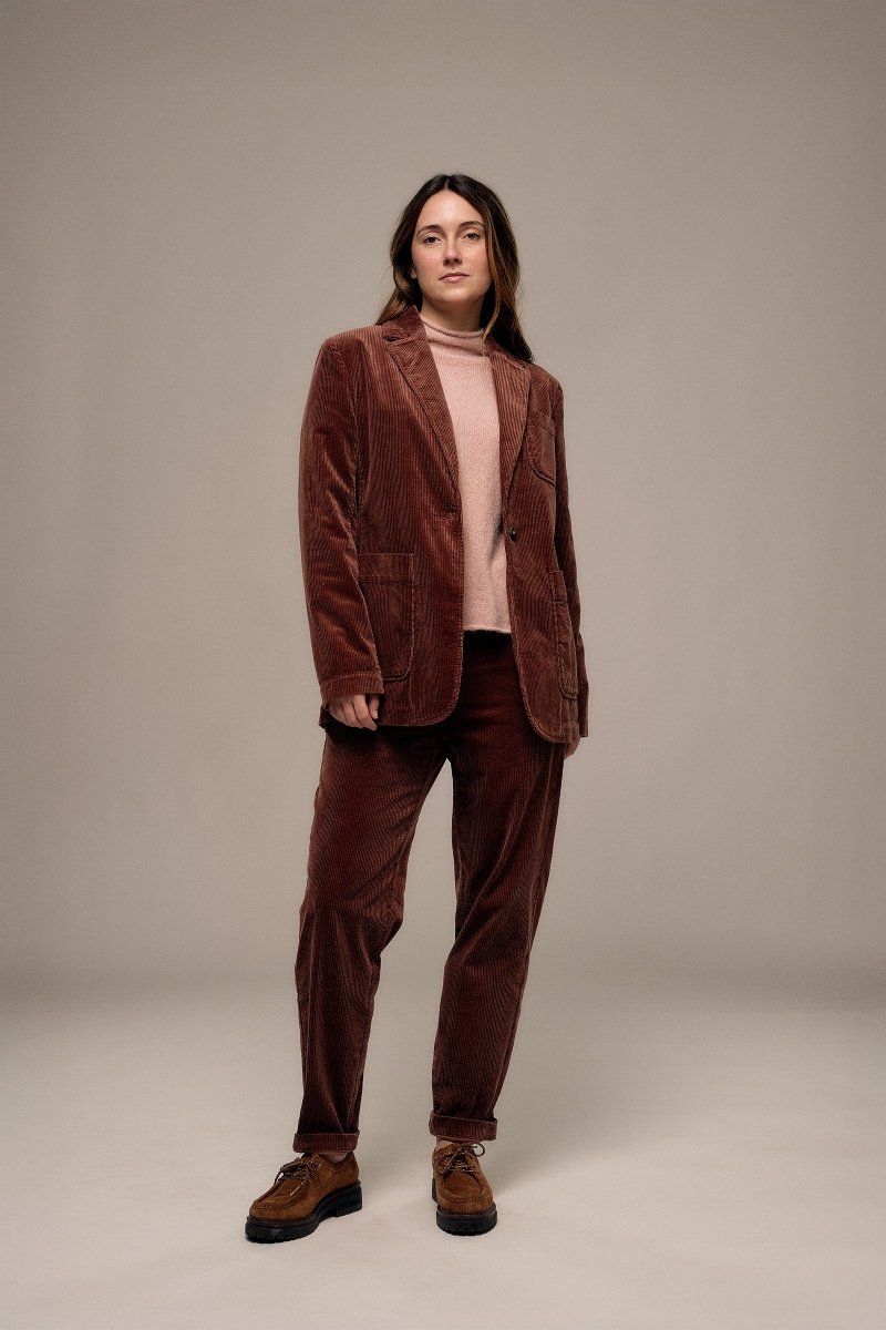 Veste en velours VALKY. - Mat de Misaine