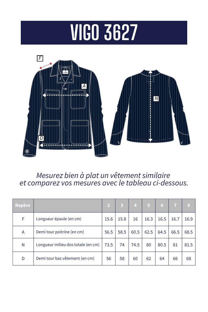 Veste en velours VIGO - Mat de Misaine