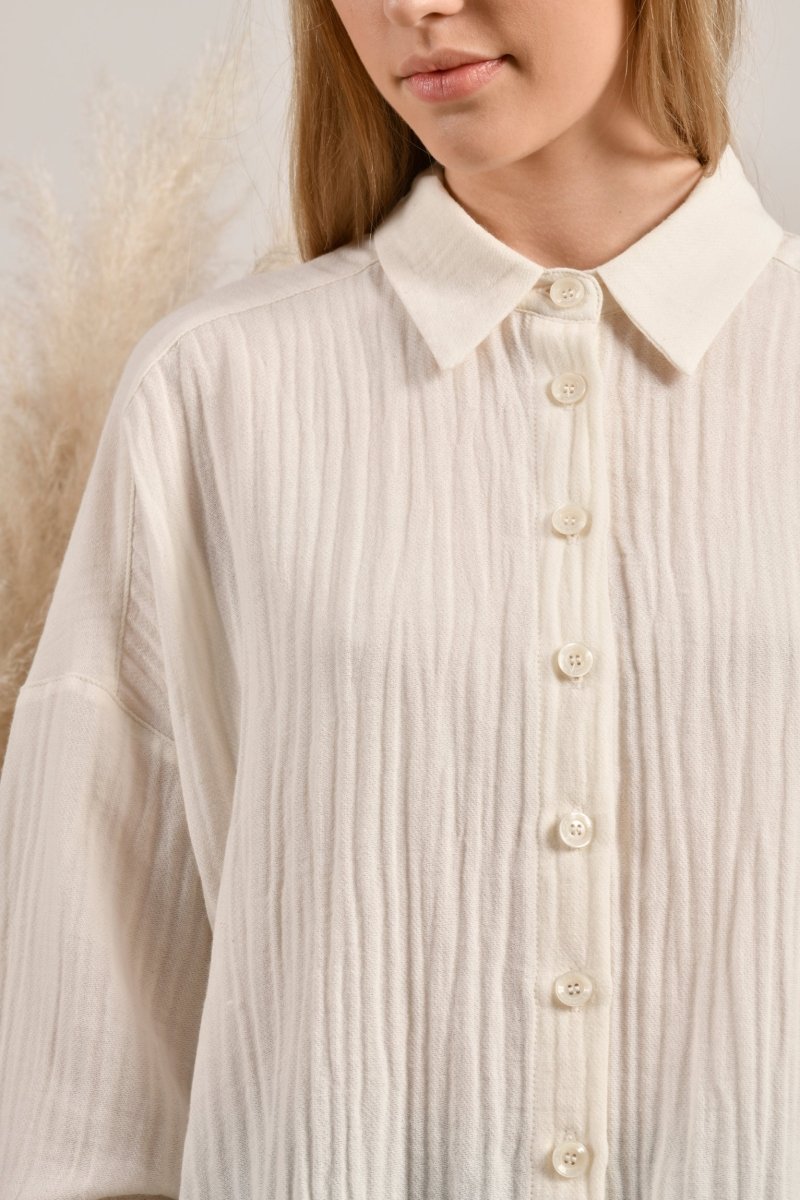 Chemise en étamine de laine - Mat de Misaine