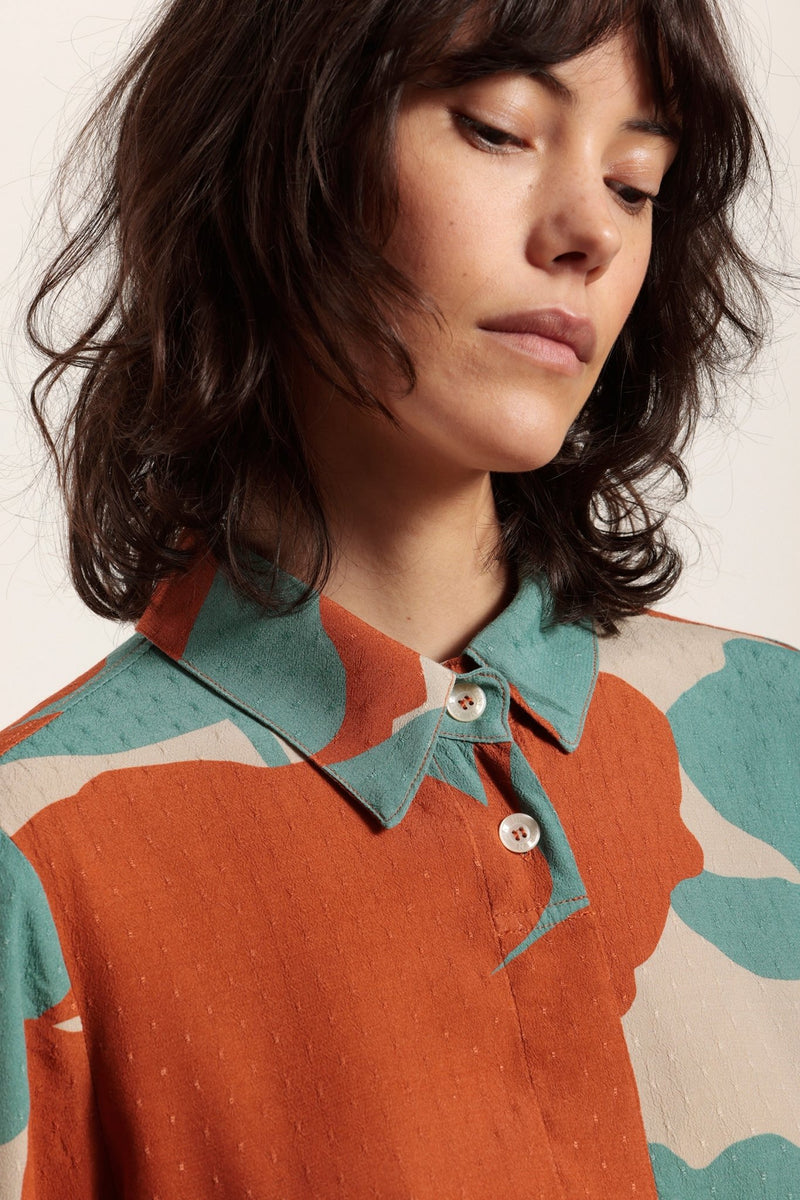 Chemise imprimé en viscose
