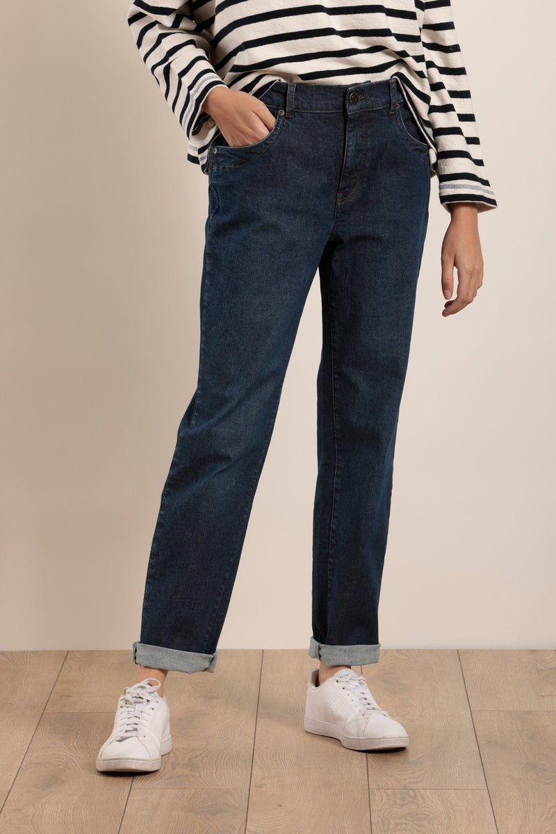 Jean taille haute écoresponsable