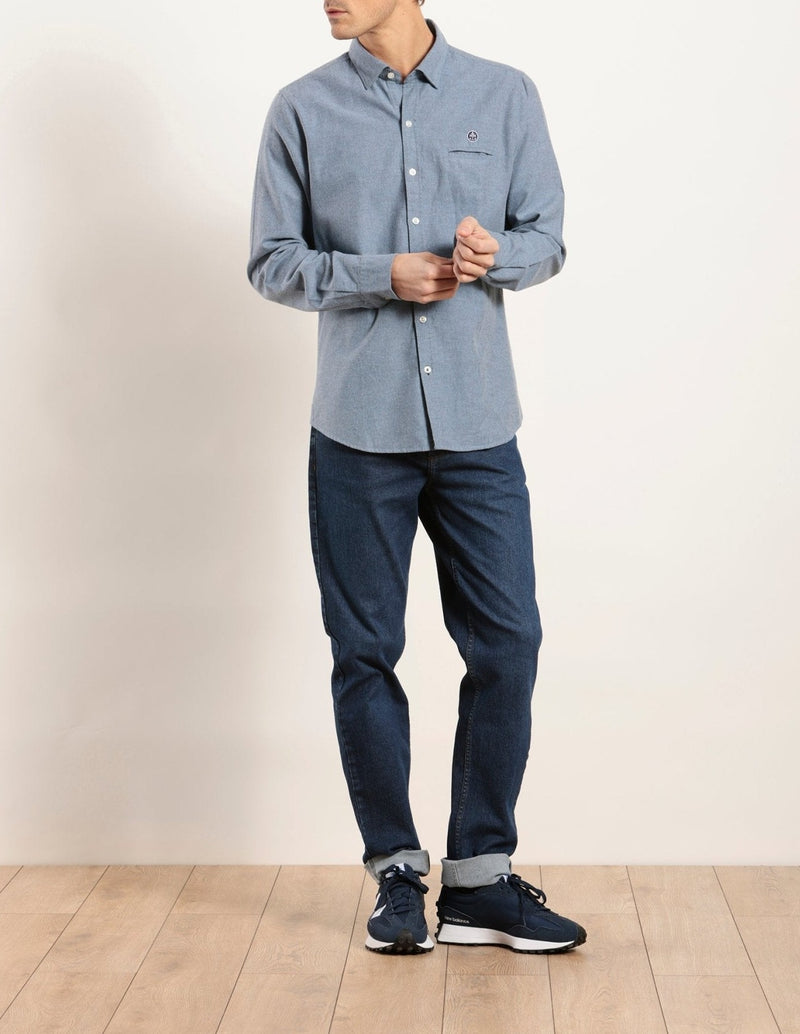 Chemise large en flanelle