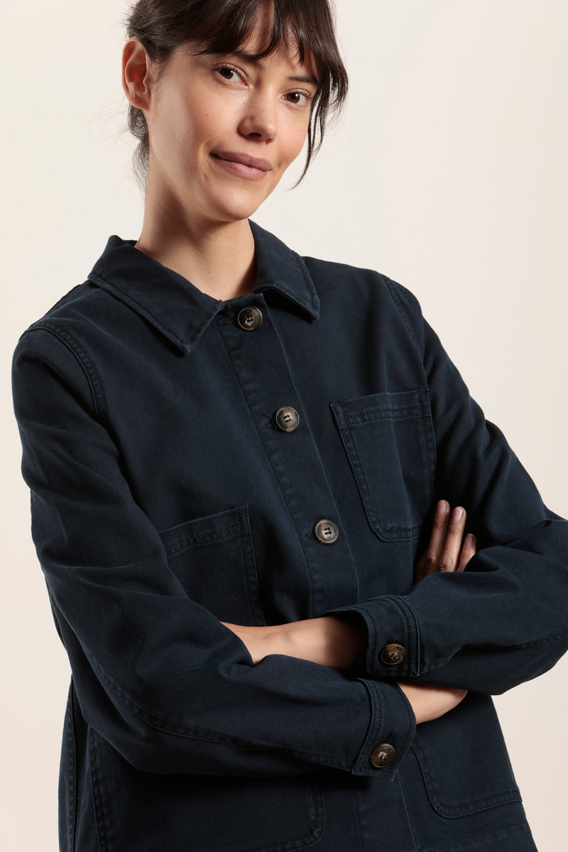 Veste de travail en coton bio