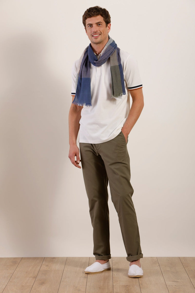 Polo maille piquée en coton bio