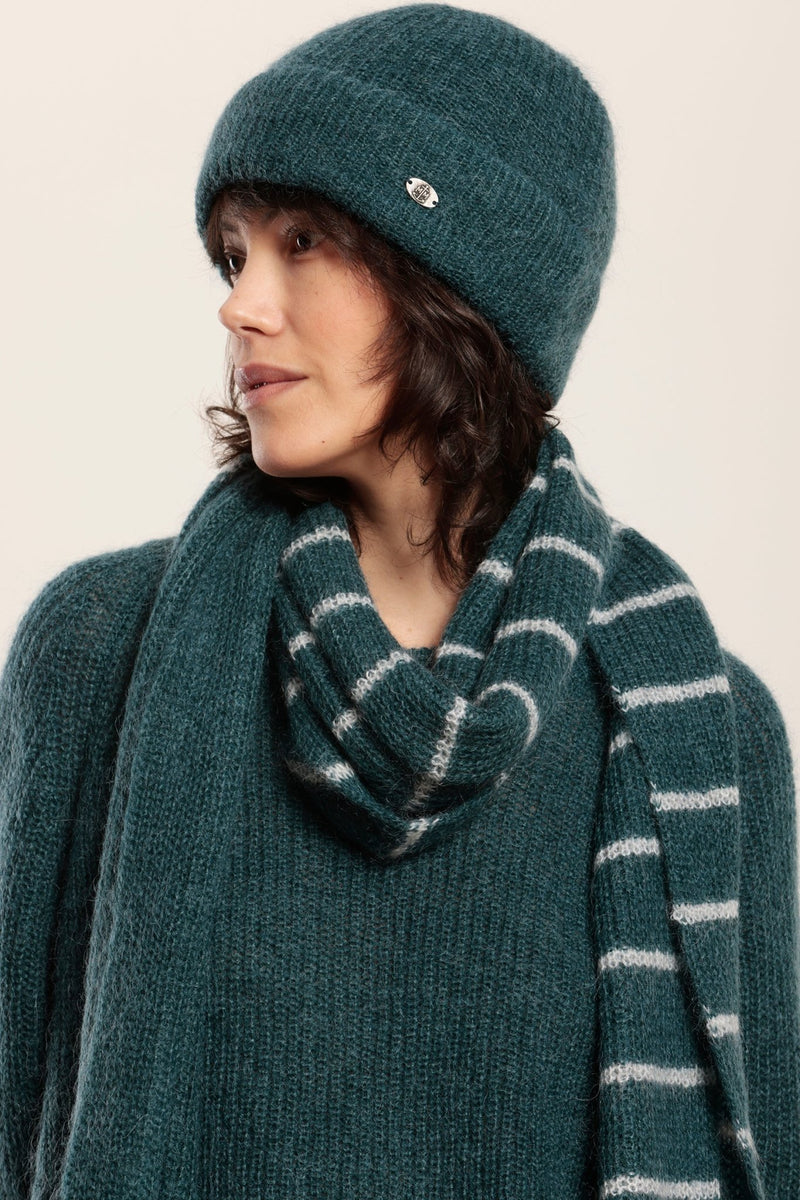 Bonnet en maile mohair