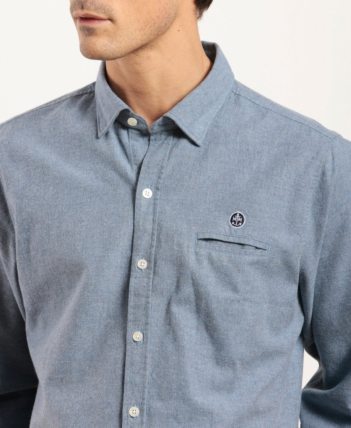 Chemise large en flanelle