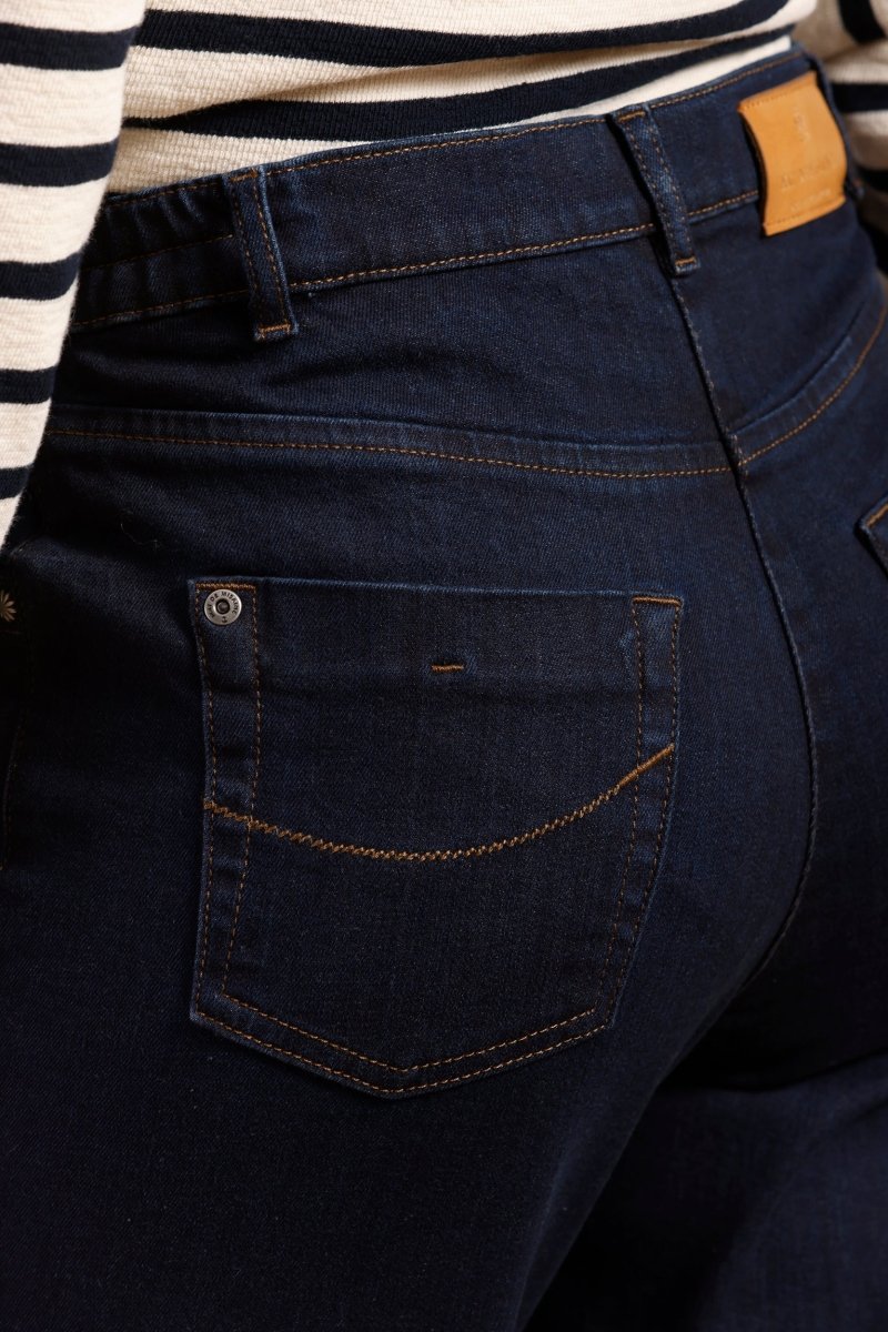 Jean droit taille élastiquée écoresponsable - Mat de Misaine