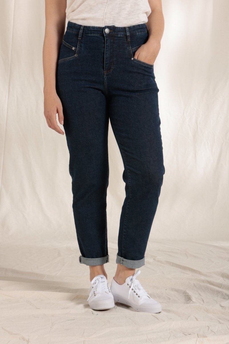 Jean jambe arrondie écoresponsable - Mat de Misaine