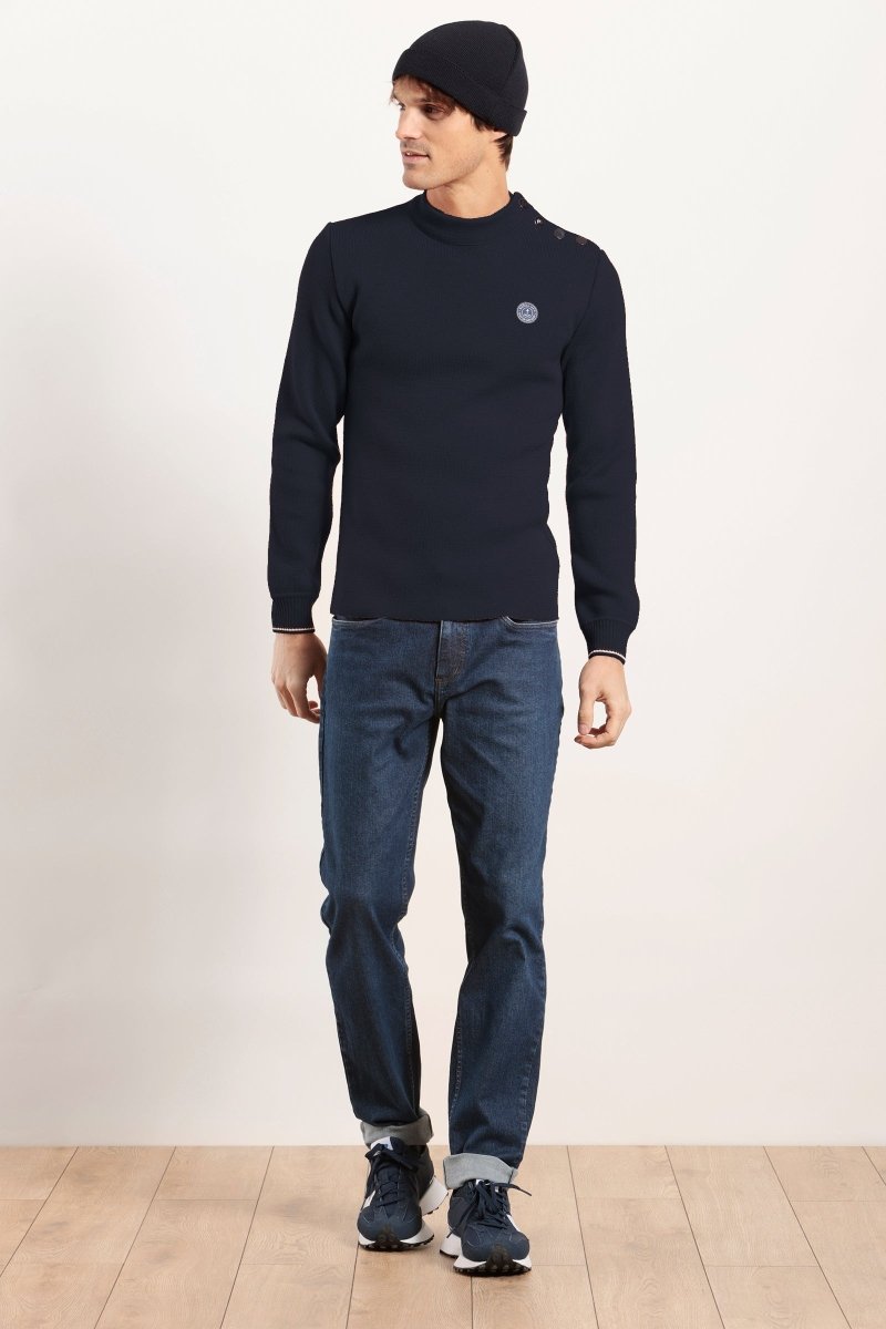 Pull marin homme Mat de Misaine x Royal Mer - Mat de Misaine
