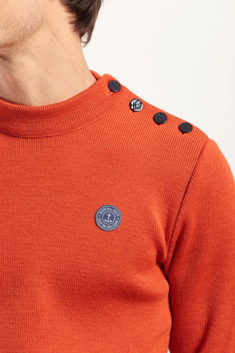Pull marin homme Mat de Misaine x Royal Mer - Mat de Misaine