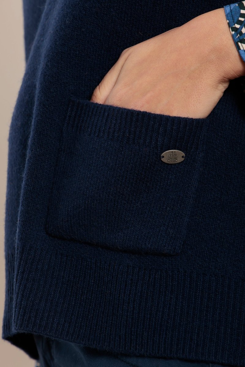 Pull sans manches en laine mérinos - Mat de Misaine