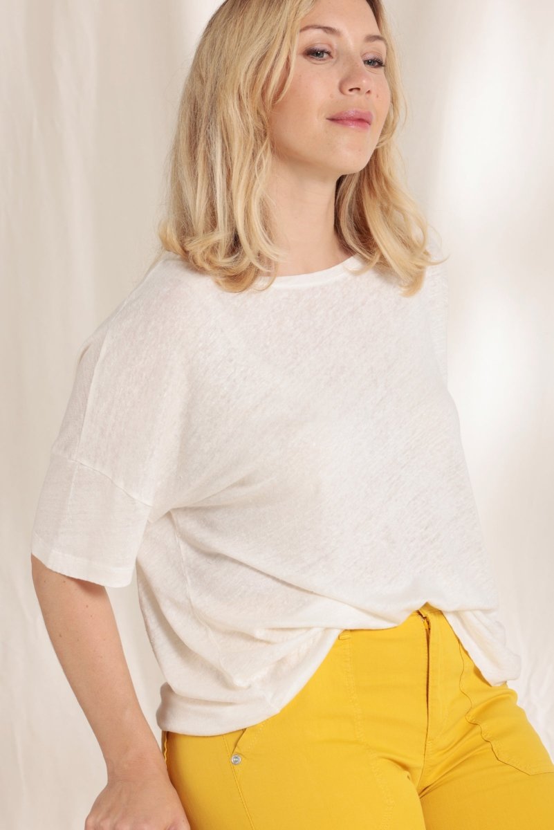 Tshirt oversize en lin - Mat de Misaine