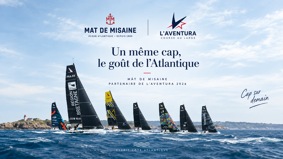 L'Aventura 2026 : Mât de Misaine aux côtés de la course au large