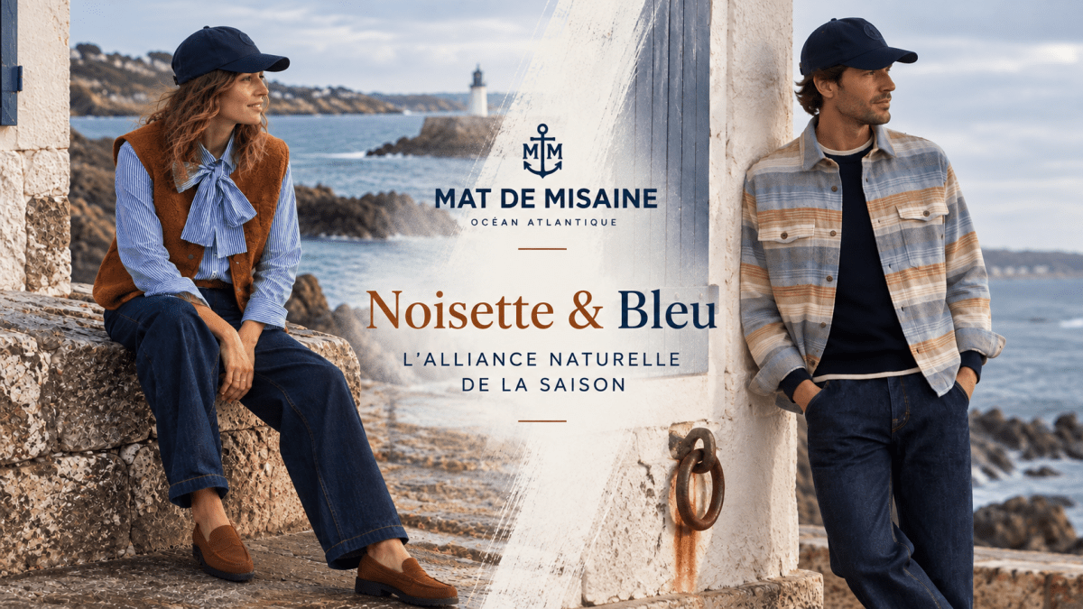 Comment associer le bleu et le marron dans une tenue ? - Mat de Misaine