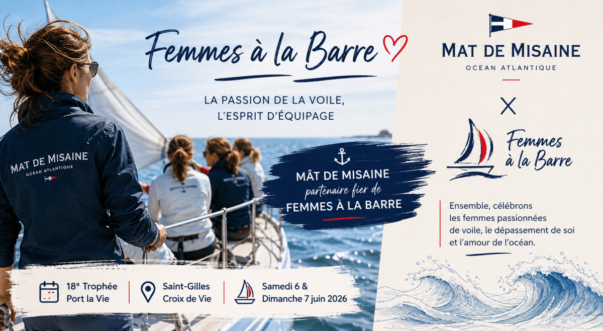 Femmes à la Barre : Mât de Misaine s'engage aux côtés des passionnées de voile - Mat de Misaine