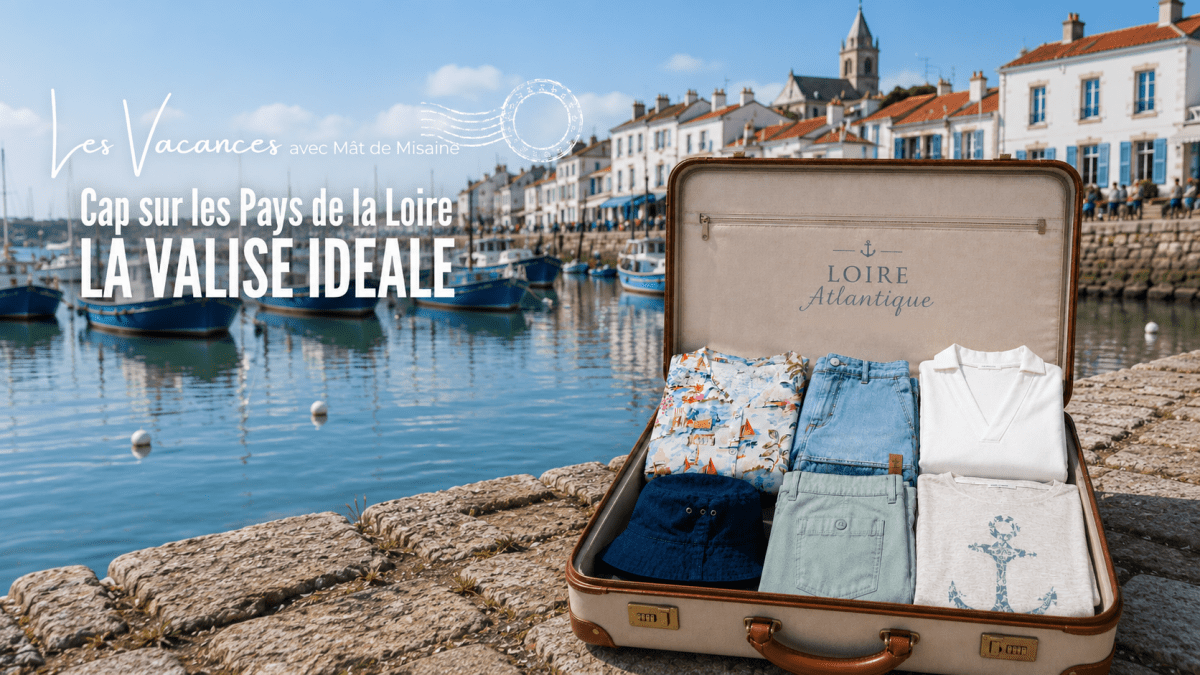 Que mettre dans sa valise pour découvrir les Pays de la Loire ? - Mat de Misaine