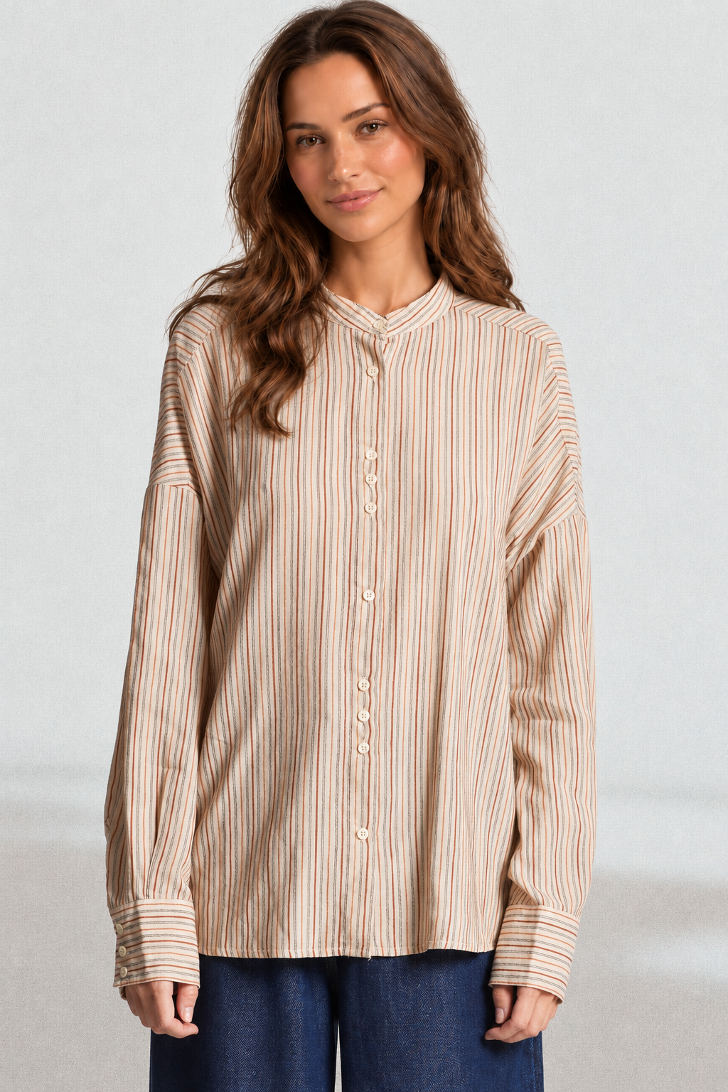 Chemise sans col CADENE