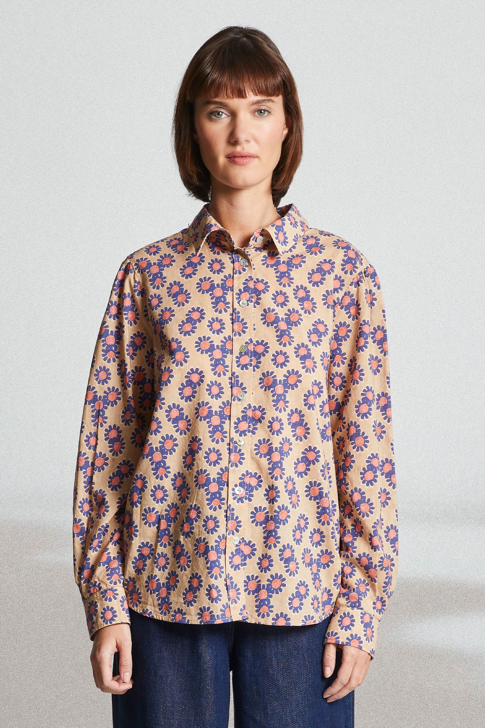 CADRAN cotton voile shirt