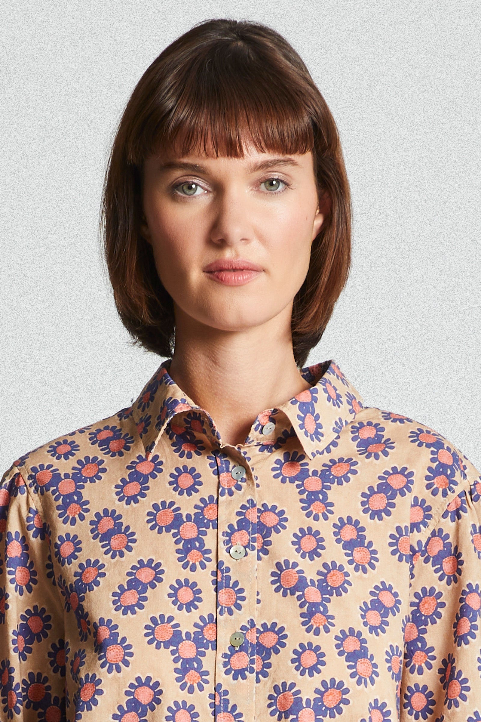 CADRAN cotton voile shirt