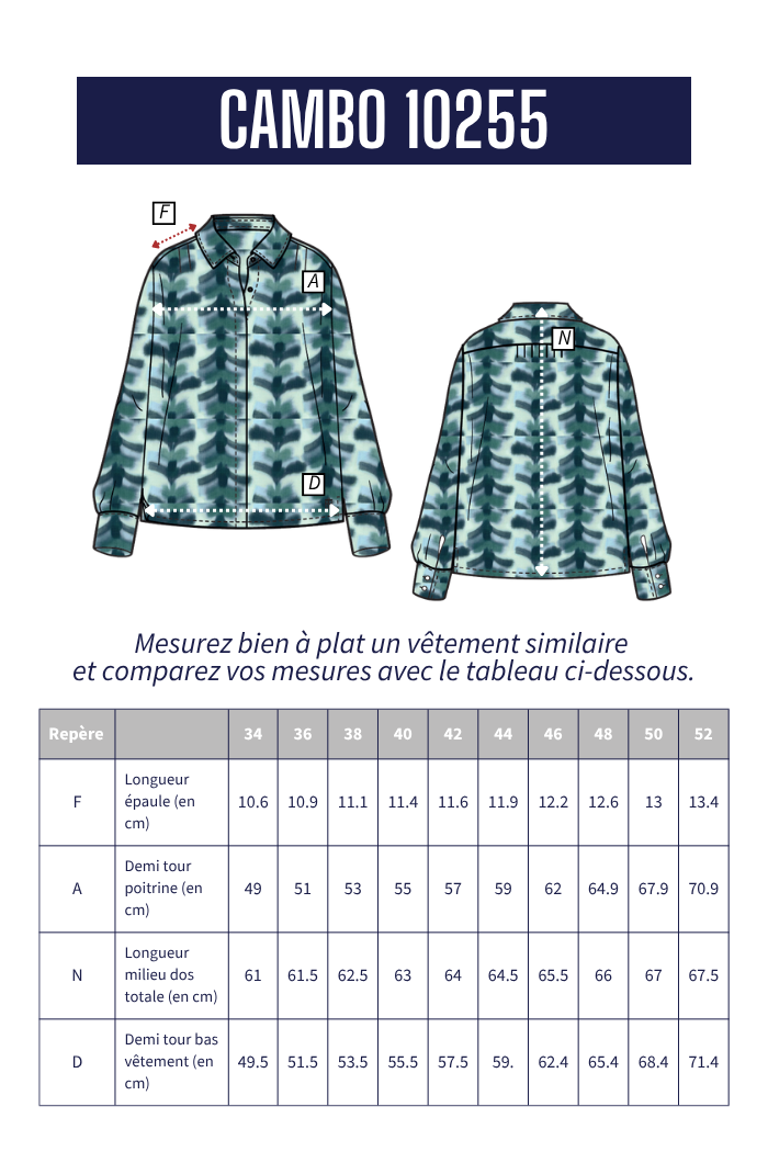 Chemise imprimée CAMBO