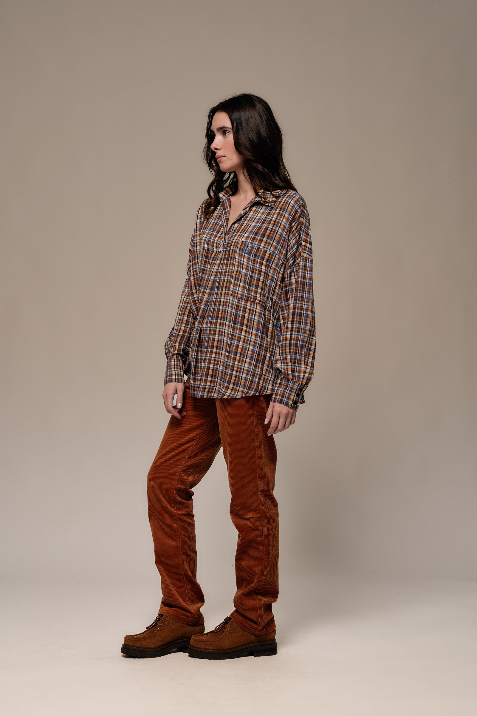 Chemise à carreaux CLARAN