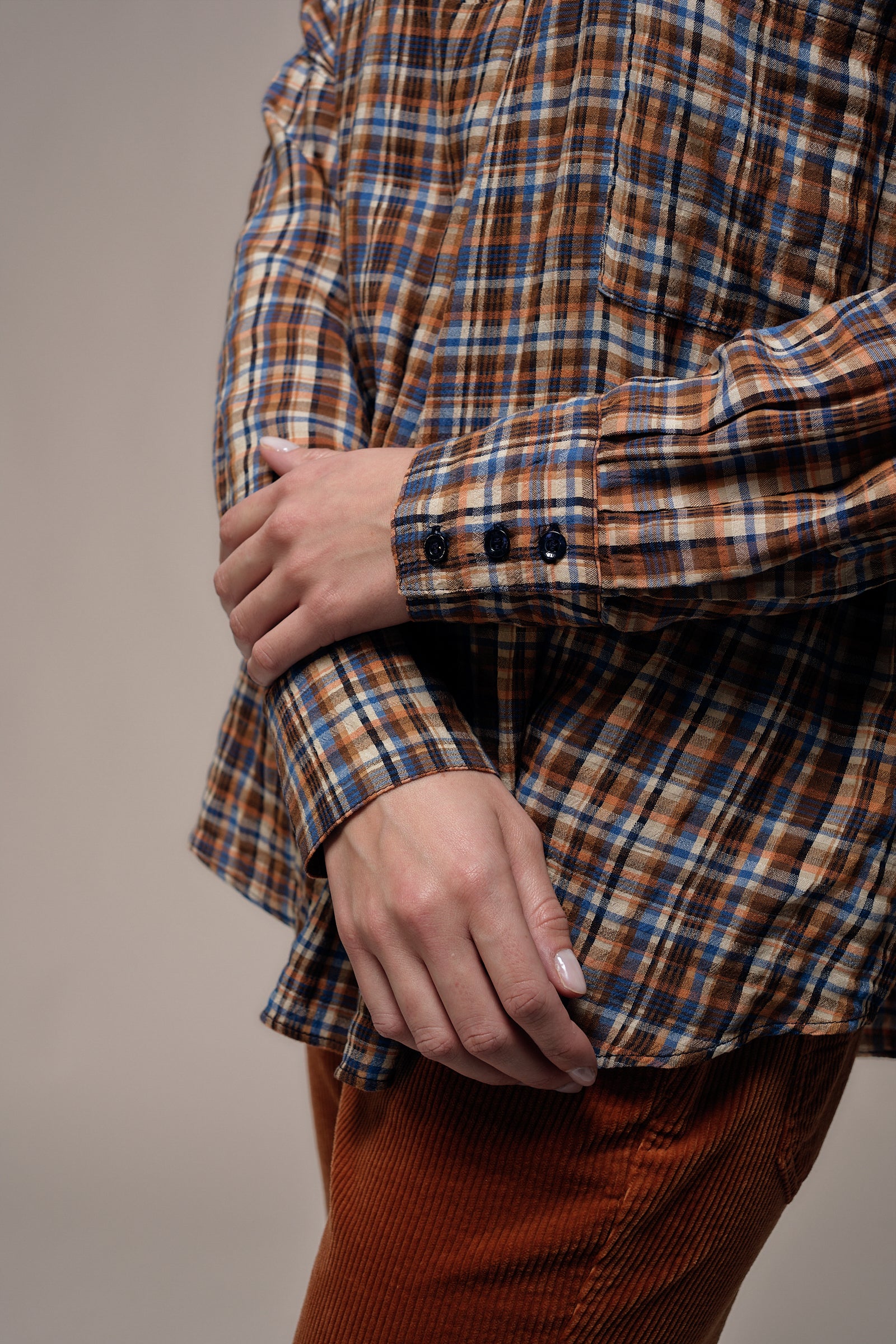 Chemise à carreaux CLARAN