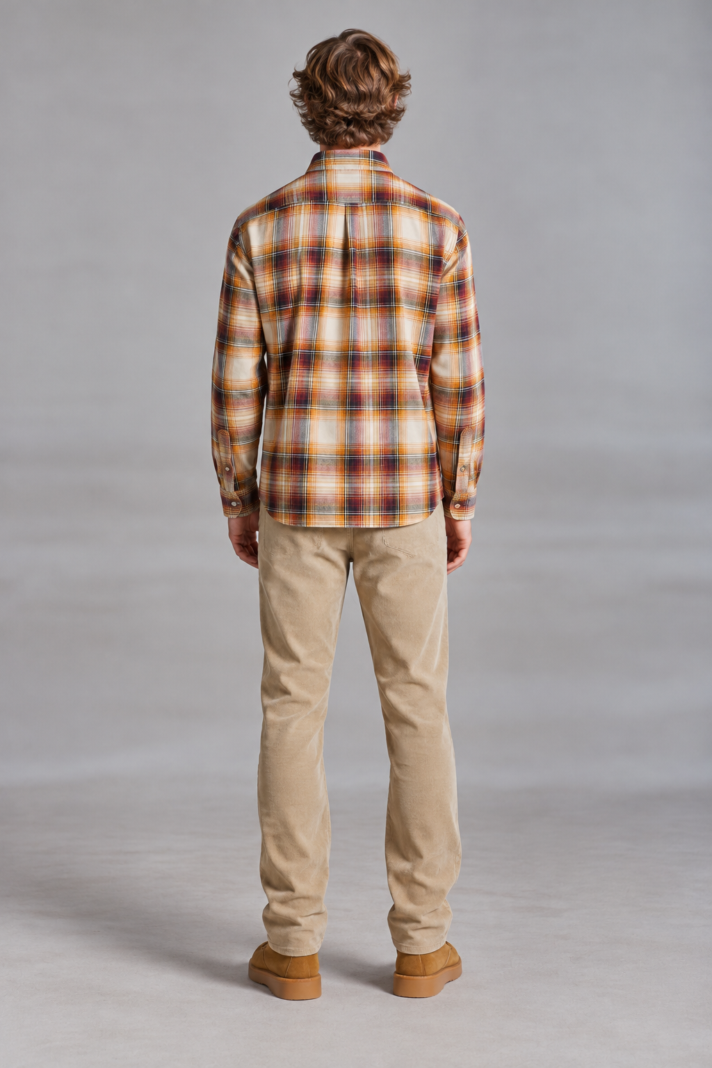 Chemise en flanelle à carreaux COPILO