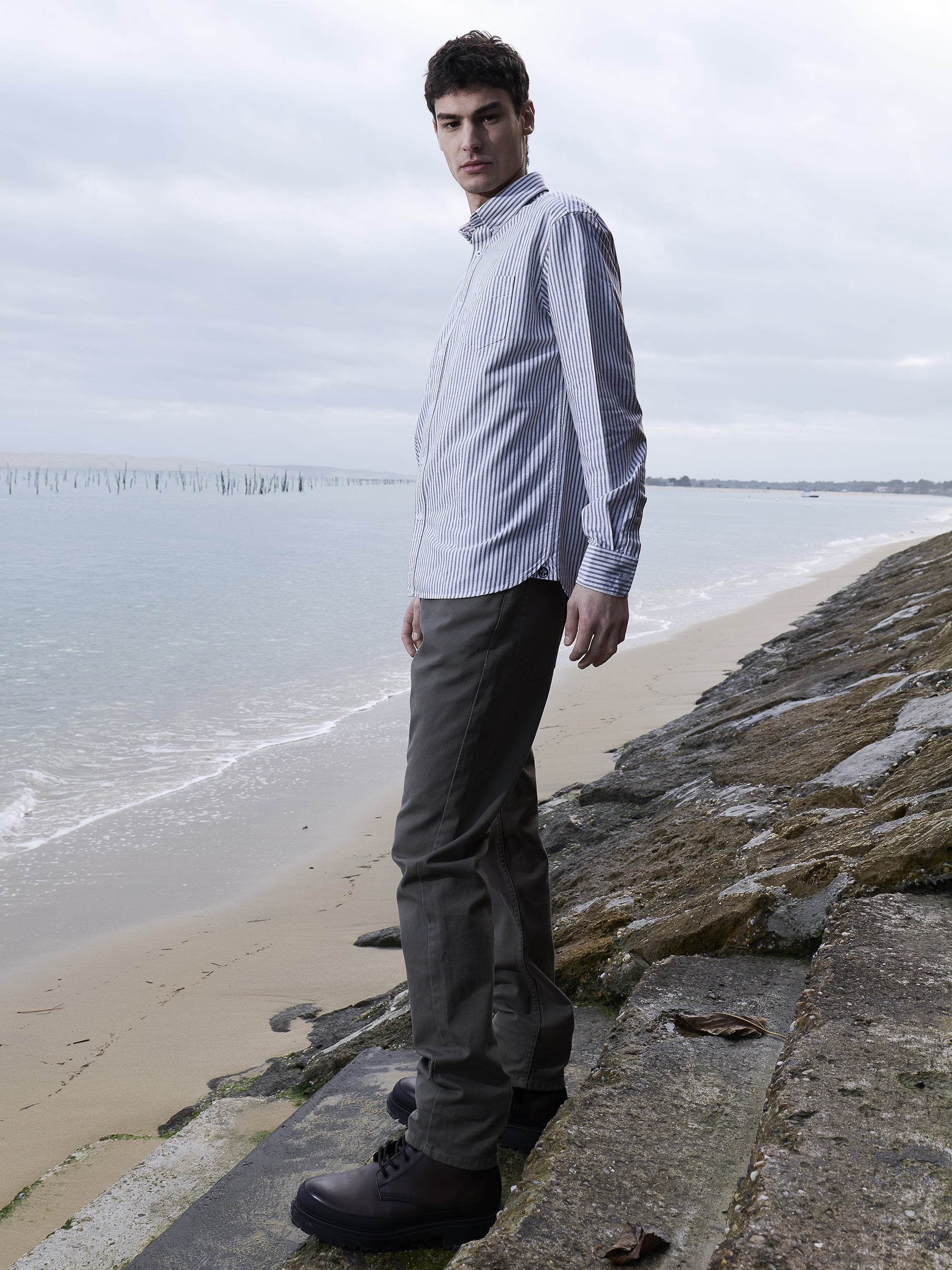 Chemise rayée COPILO